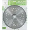 MARQUE Lame de débroussailleuse 100 dents carbure Ø: 255 x 25