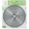 Lame de débroussailleuse 40 dents carbure Ø: 255mm x 25