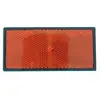 Catadioptre orange adhésif adaptable - 105 x 48mm
