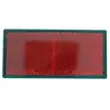 Catadioptre rouge adhésif adaptable - 105 x 48mm