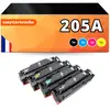 123CONSOMMABLES Pack 4 Toners compatible HP 205A