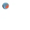 Petit ballon Poulpe Bleu Orange