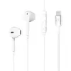 Ecouteurs avec fil Force Play KP Bouton Lightning Blanc