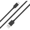 Bigben Connected, USB-A naar USB-C Oplaadkabel 3A - 2m, Zwart
