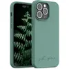Coque JUST GREEN iPhone 14 Pro Max BIO vert nuit