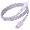 Câble tressé BigBen Connected USB-C vers Lightning 1,2 m Violet