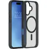 Coque Renforcée Forcecase compatible MagSafe pour iPhone 16 Pro Frost Noir