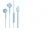 Ecouteurs filaires bouton Force Play Bleu