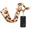 Bandoulière FORCE CASE Bandoulière foulard Léopard beige