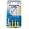 Inava Brossettes 3 Recharges Étroits 1mm Jaune