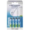 Inava Brossettes 2.2mm Trio Compact et Flex Espaces Trés Larges 3 rech...