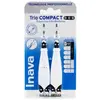 Inava Brossettes 0.6mm Trio Compact Espaces Étroits 6 recharges