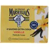 Le Petit Marseillais Extra Milde Zeep Vanille Set van 4 x 100 g