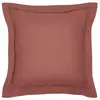 TODAY Taie d'oreiller Essential - 63 x 63+5 cm - 100% Coton uni - Terracotta