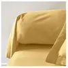 TODAY Taie de traversin Essential - 45 x 185 cm - 100% Coton uni - Ocre