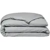 TODAY Housse de couette 100% coton bio 260 x 240 cm ORGANIC coloris Acier
