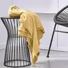 Plaid - TODAY - Modèle ESSENTIAL - 125x150 cm - Jaune - 100% Polyester