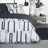 Parure de lit SUNSHINE FELICIE - TODAY - Blanc 260x240 cm