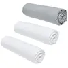 Lot de 3 draps housses TODAY Essential - 160 x 200 cm - 2 personnes - ...