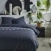 Parure de lit zippée imprimé MAWIRA ALICE - TODAY - Gris anthracite 26...
