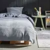 Parure de lit - TODAY - Teddy - 2 personnes - 220 x 240 cm - Gris uni