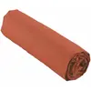 Drap housse uni - DOUCEUR D'INTERIEUR - 160 x 200 cm - 100% coton - Rouge