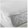 Douceur d'Intérieur Surmatelas avec elastiques 90 x 190 cm microfibre blanc