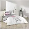 Parure de lit - DOUCEUR D'INTERIEUR - 3 pièces - 240 x 220 cm - Imprim...