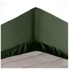 douceur d'intérieur, Drap Housse (140 x 190 cm) Oscar Kaki, Microfibre...
