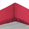 douceur d'intérieur, Drap Housse (90 x 190 cm) Lina Marsala, 100% Coton