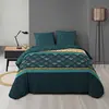 PROMO LINGE Parure de Lit 3 Pièces "Triade" 240x220cm Vert