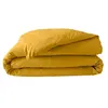 DOUCEUR D'INTÉRIEUR Housse de couette 2 personnes 260 x 240 cm percale de coton 78 fils Curry