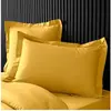 Douceur d'Intérieur Taie d'oreiller rectangle 50x70 cm - Percale 100% coton - Jaune