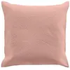 Douceur d'Intérieur Housse de Coussin - PARIS PRIX - Romane - 60x60cm - Rose - Synthétique