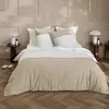 PARURE 3 P. 240 x 220 CM COTON UNI 57 FILS+COTON TISSE GABRIELLE