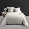 Parure de lit 240x220 cm + 2 taies   Percale 78 fils   ELIOT   Motif b...