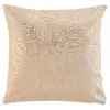 douceur d'intérieur SOLEA Coussin DEHOUSSABLE, Or, 40 x 40 CM