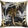 Douceur d'Intérieur Housse De Coussin "feanor" 60x60cm Noir & Or - Paris Prix
