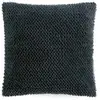 Douceur d'Intérieur Housse De Coussin "iceberg" 40x40cm Anthracite - Paris Prix Gris