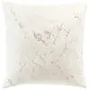 Coussin blanc - Effet marbré Blanc 45x45 cm