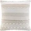 DOUCEUR D'INTÉRIEUR Coussin fantaisie 60x60cm "Santos" - Taille: 60x60cm - Coloris: Lin