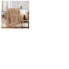 douceur d'intérieur, Plaid (180 x 220 cm) Foxy Sable, Imitation Fourru...