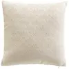 Housse de Coussin Jacquard Echo 40x40cm Naturel