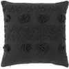 CDaffaires Coussin Déhoussable à pompons 40 x 40 cm coton Alenia Anthr...