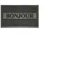Douceur d'Intérieur - Deco Tapis 1740083 Tapis d'Entrée Bonjour Polypr...