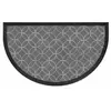 Douceur d'Intérieur - TAPIS D'ENTREE DEMI-LUNE 45 x 75 CM RELIEF PVC E...