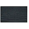 Douceur d'Intérieur Déco Tapis Marco Tapis D'entree Rectangle 45 x 75 cm PVC Grattoir Marco PVC, Gris, 75x45 cm