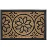 Douceur d'Intérieur - PAILLASSON RECTANGLE 40 x 60 CM COCO+CAOUTCHOUC ...