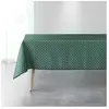NAPPE RECTANGLE 150 x 240 CM POLYESTER IMPRIME ARTCHIC VERT