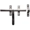 Verrou à vervelles - M-442163 - Pour cadenas 16 mm - Zingué blanc anti...